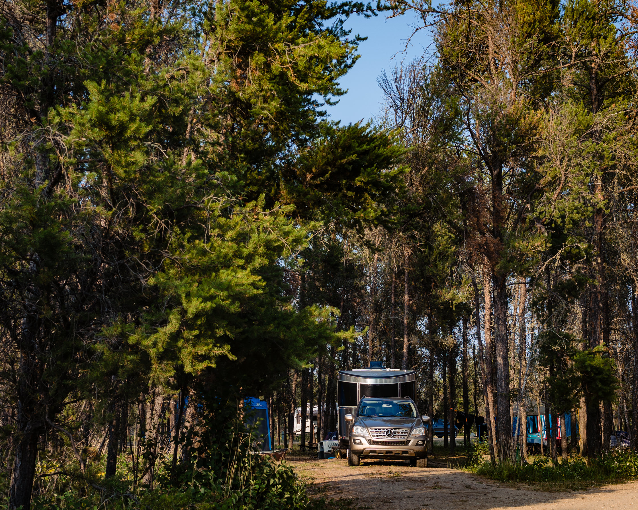 Campsite at Moose Lake Campground · Photo by The 38 Photography