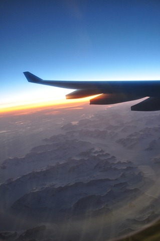 Clouds over the Atlantic